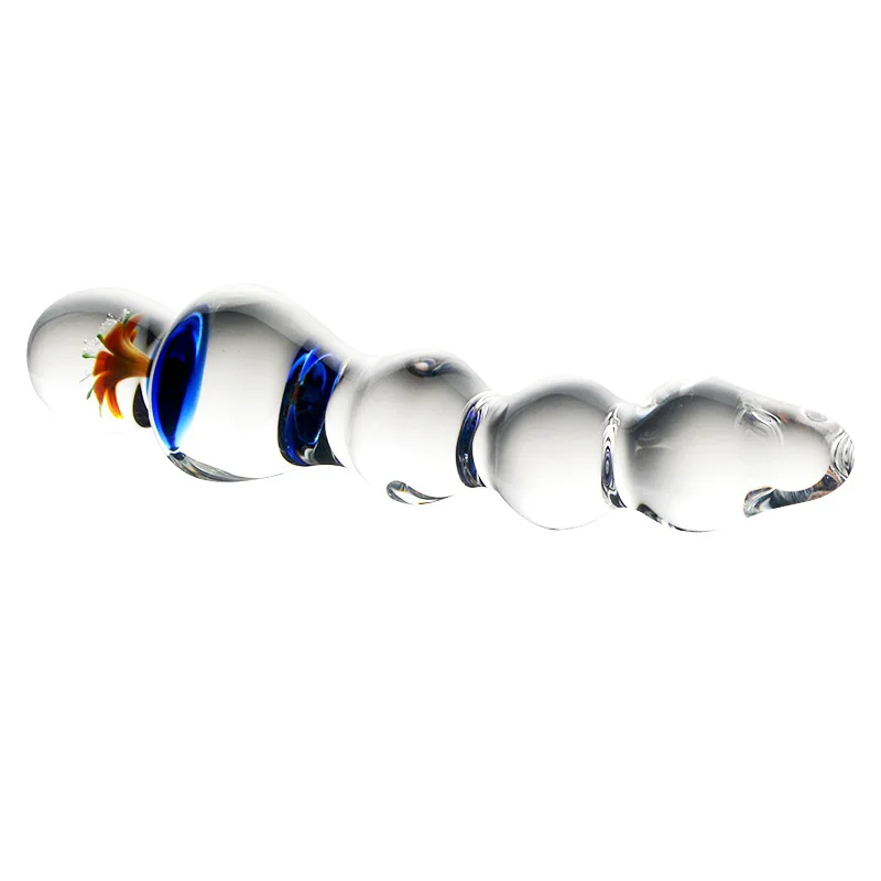 Glass Dildo Female Masturbation Stick 19x3cm Heated and Cooled Alternative Stimulation Adult Erotic Couple Sex Bdsm
