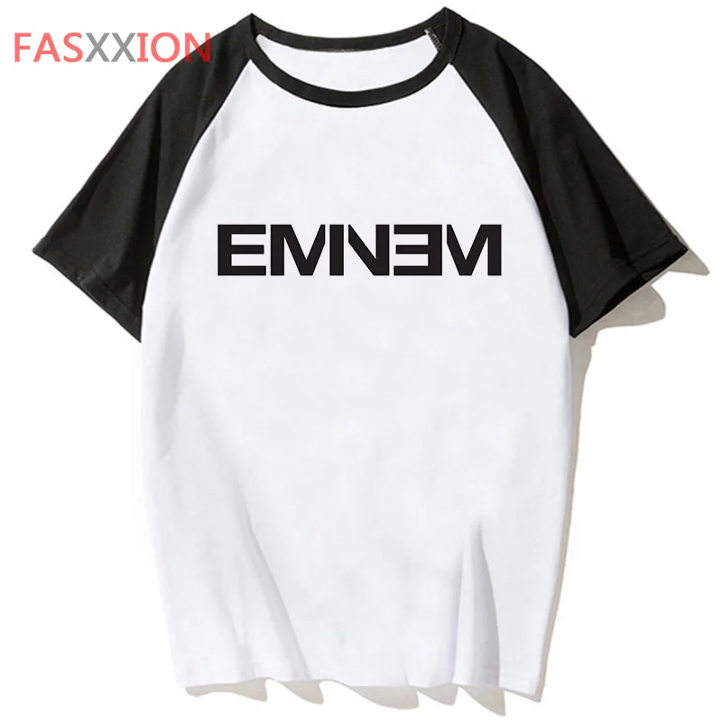 Eminem tshirt men grunge funny streetwear aesthetic tshirt white t shirt manga