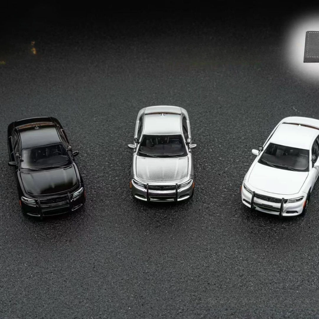 Diecast Elite Collectibles 1:64 Scale Warhorse Police Interceptor Open Cover Alloy Car Model