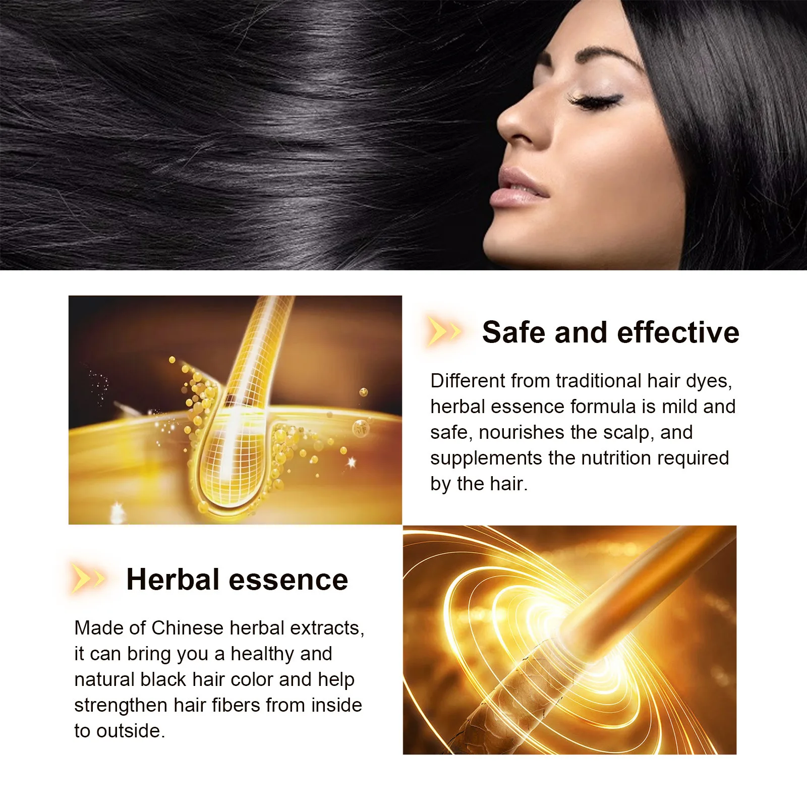 شريط الشامبو الداكن ، صبغة لون الشعر ، إصلاح الظلام ، رمادي ، رمادي ، رمادي طبيعي ، صابون أسود لامع ، 55 جم #6