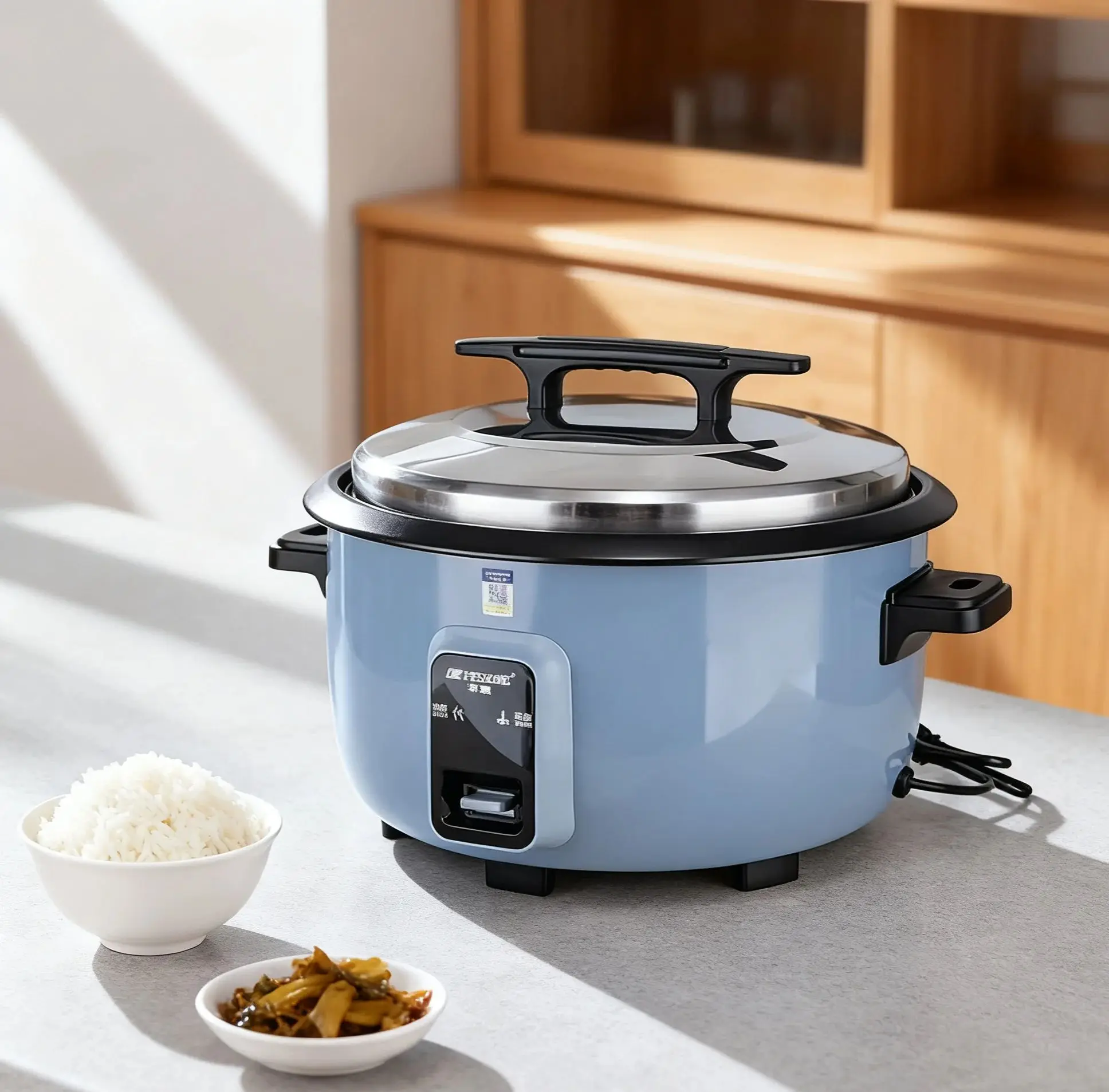 10L Commercial Electric Rice Cooker with Non-Stick Inner Pot Large Capacity for Canteens And Restaurants