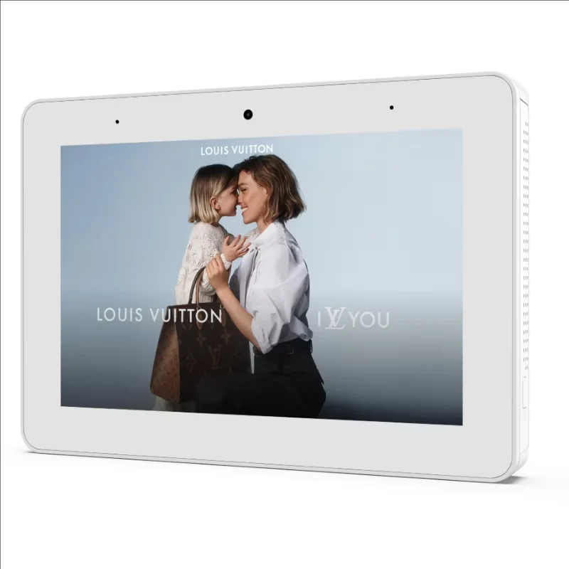8 Inch Wall Hanging Android Tablet Android 11 Smart Home Controller Touch Screen Vesa Monitor With POE NFC VESA Bracket