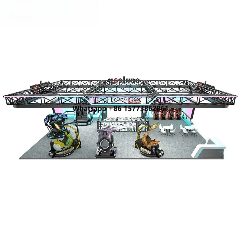 VR Theme Park Virtual Reality 7D Arcade Games Simulator 3D Gaming Outdoor Amusement Park 12D Game Machine Kids Indoor Playground