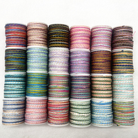 15M/Roll 0.8mm Gradual Nylon Cord Thread Chinese Knot Macrame Cord Bracelet Braided String DIY Tassels Shamballa String Thread