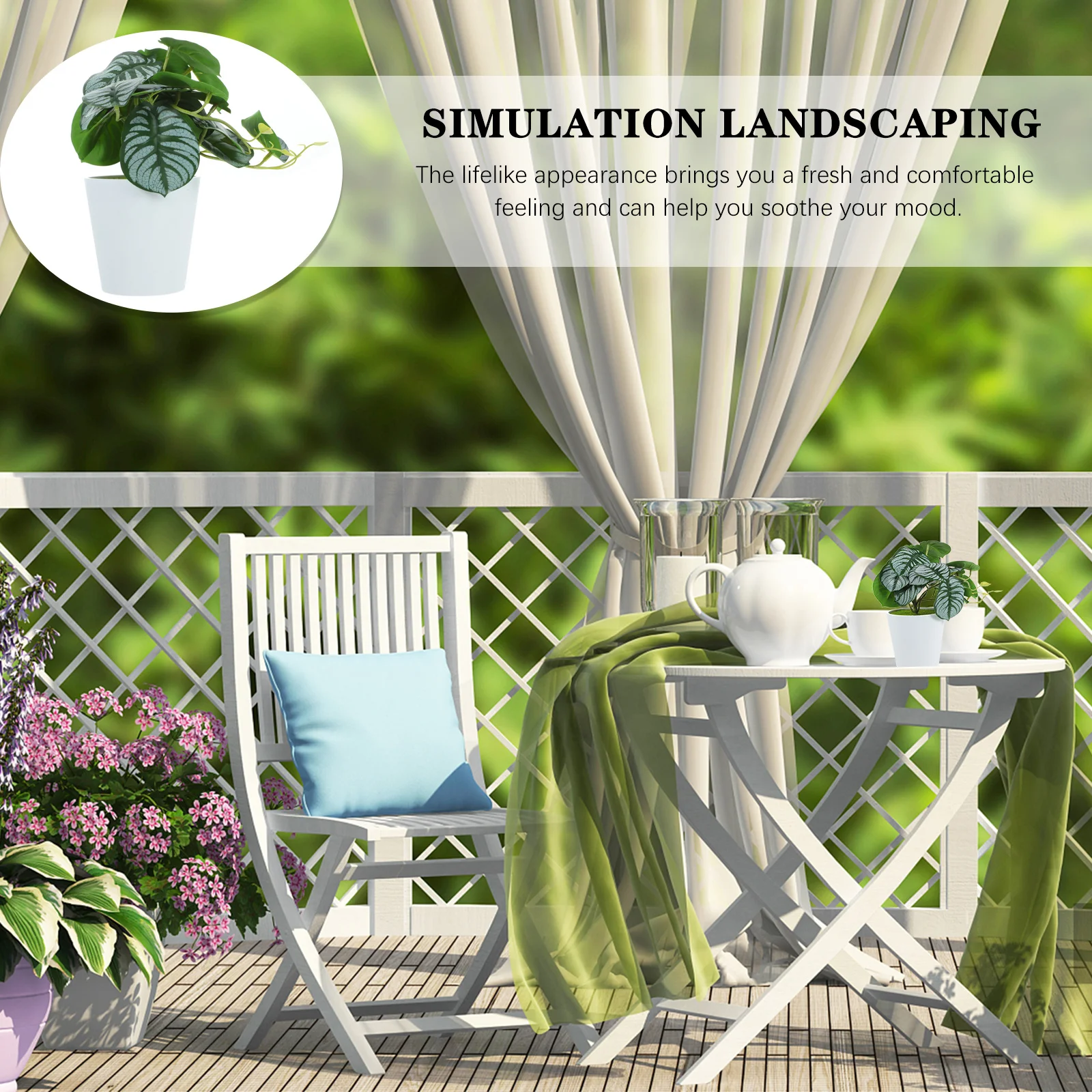 

Artificial Bonsai Small Potted Plant Realistic Faux Plant Decoration Desktop Home Office Decor Plastic Silk Cloth