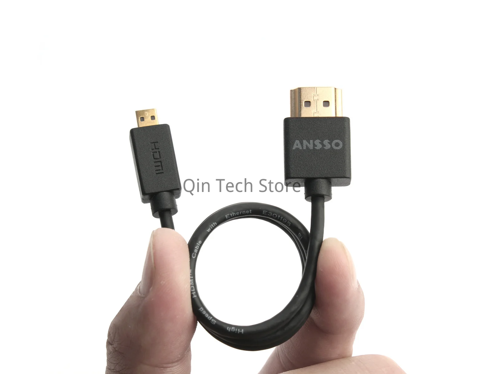 3.3Mm Siêu Silm Mềm Cáp HDMI Cho GH5 BMPCC 4K PS4 C700 C200 Atomos NinjaV