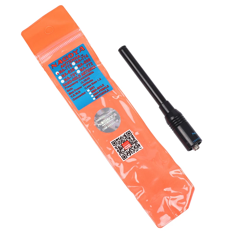 NA-773 SMA-F UHF+VHF Handheld Telescopic Antenna for  UV-5R/82/B5/B6 888S