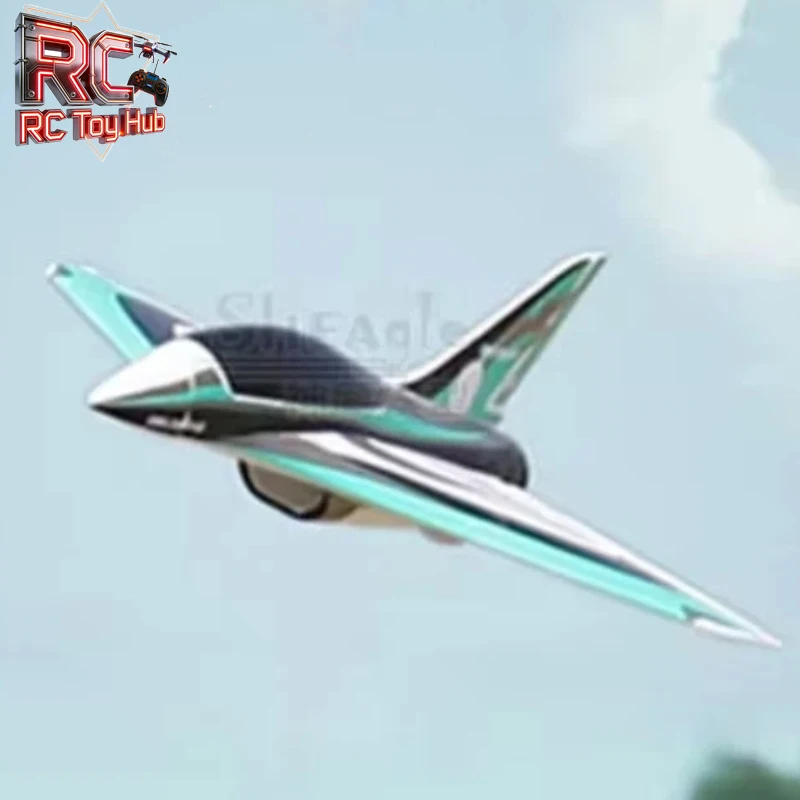 Blackbird 50mm Ducted Fan High Speed Delta Wing Electric Fixed Wing Rc Airplane 11 Blades High Speed Edf Remote Control Model Ai