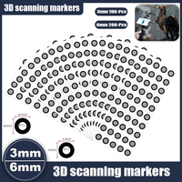 3/6mm 3D Scanning Marker for 3D Scanner, 3D Tracking Dot Reference Point Markers, Diffuse Reflection Markers for 3D Scanner
