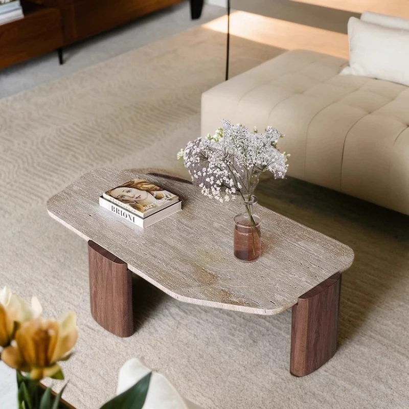 

living room special-shaped coffee table lounge home breakfast high-end short table modern Interior mesa auxiliar furniture