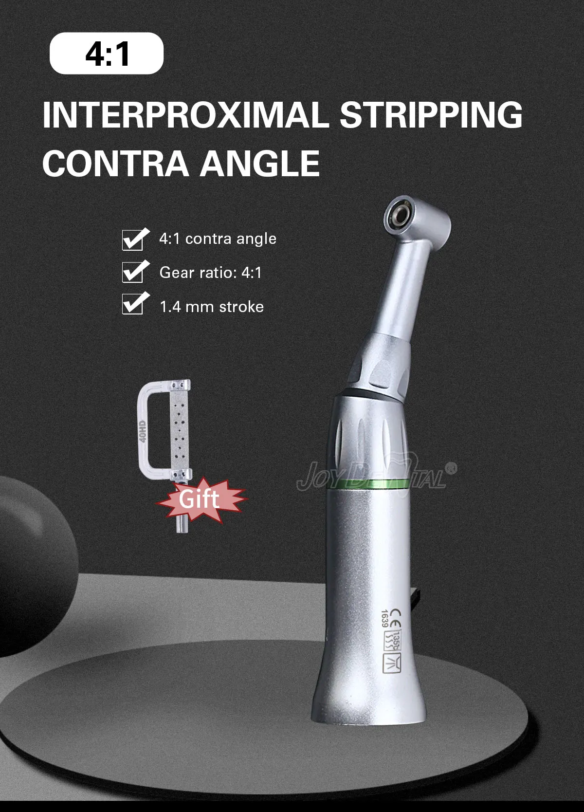 AZDENT Dental 4:1 Reduktions-Winkelstück Interproximale Polierstreifen 1:1 Interproximaler Polierer – Detail 21