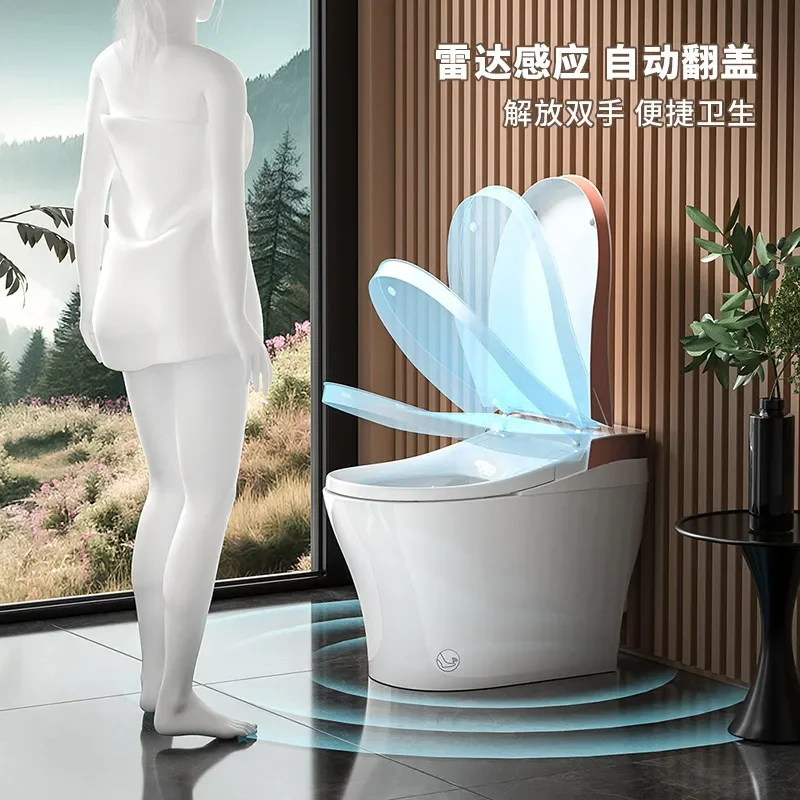 for Chaozhou Intelligent Flush Toilet Thickened Anti Splash Odor Proof Foam Shield Integrated Smart Toilet for Hotel Project