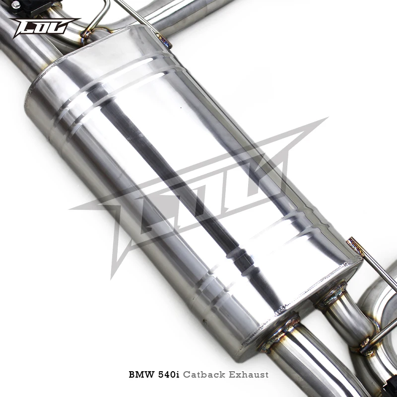 

Factory Valvetronic Catback exhaust for BMW 540/540i G30/G38 3.0T B58 2018-2024 exhaust pipes with popular exhaust tips