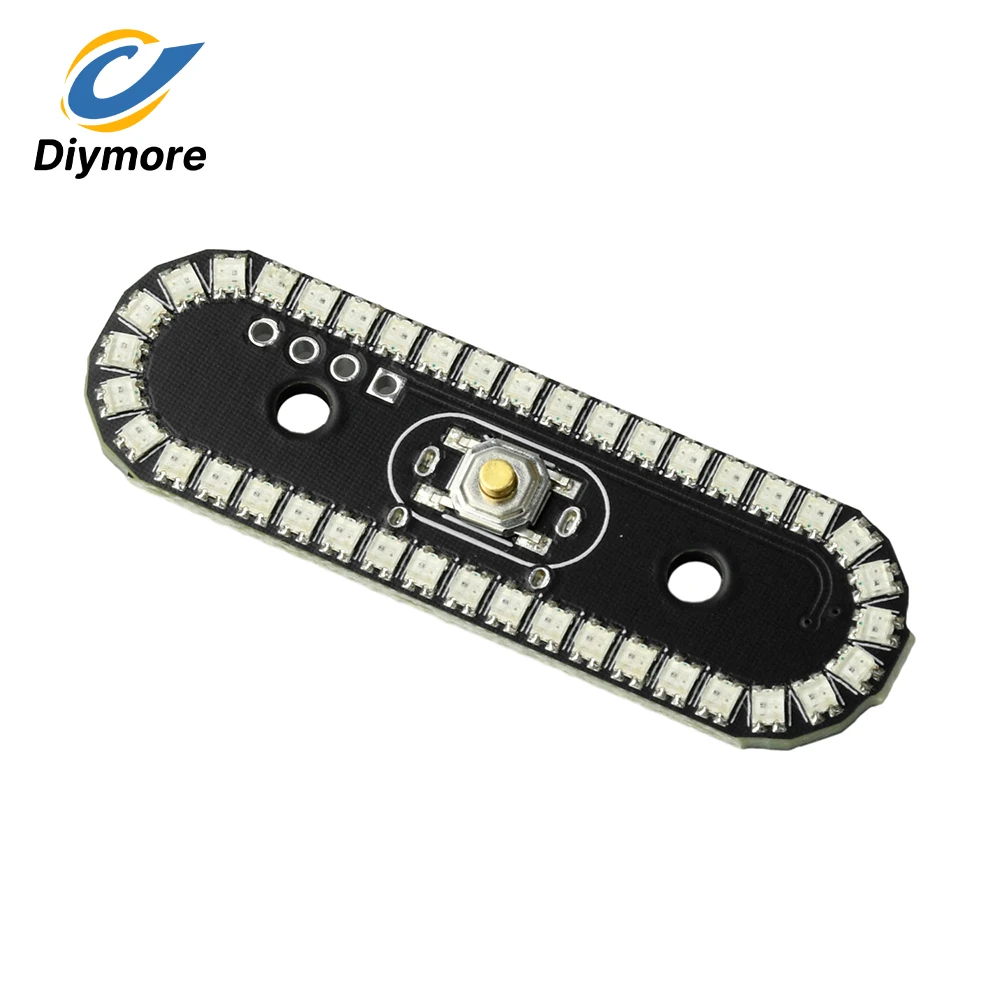 8 Modes Colorful LED Tail Lights Type-C Plug Flowing Gradient Breathing Rotating Effects for DIY Models Drones Motorcycles