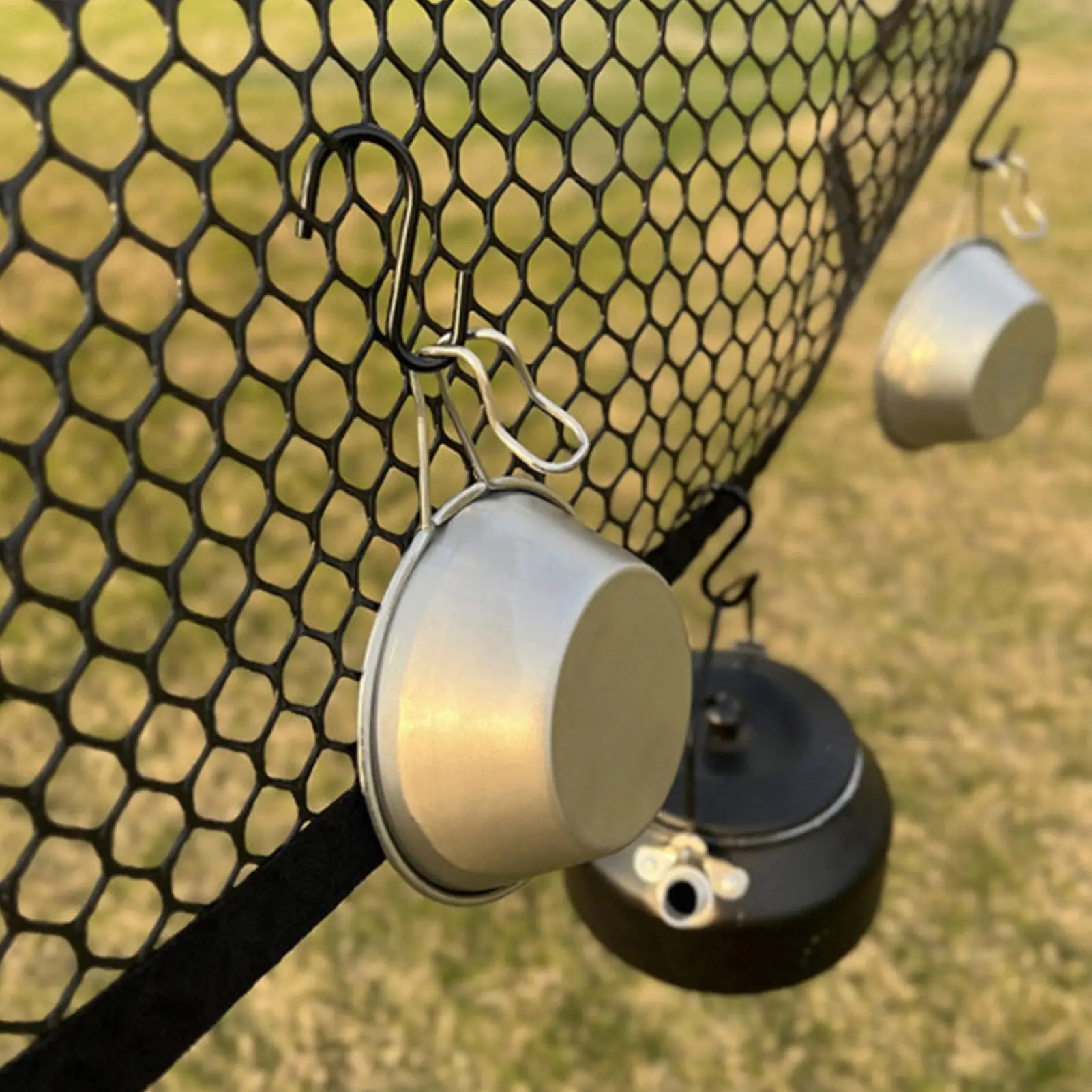 

Подвесная сетка для хранения, складная сетчатая сумка для кемпинга, уличная сетка для сушки для дома, пикника, барбекю, посуда, еда, палатка с фруктами