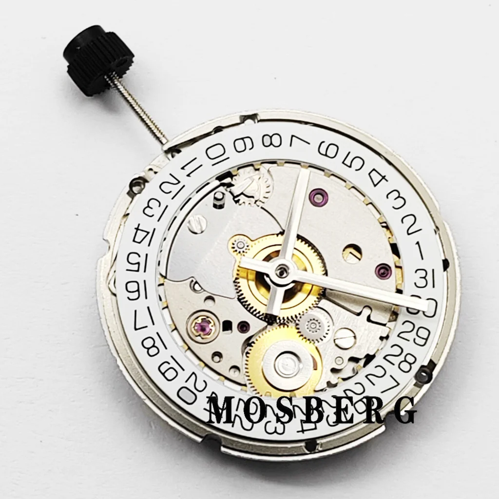 استبدال ETA2824-2 ST2130 ساعة حركة أوتوماتيكية ميكانيكية 25 جواهر تاريخ نافذة أداة إصلاح أجزاء الساعات اكسسوارات