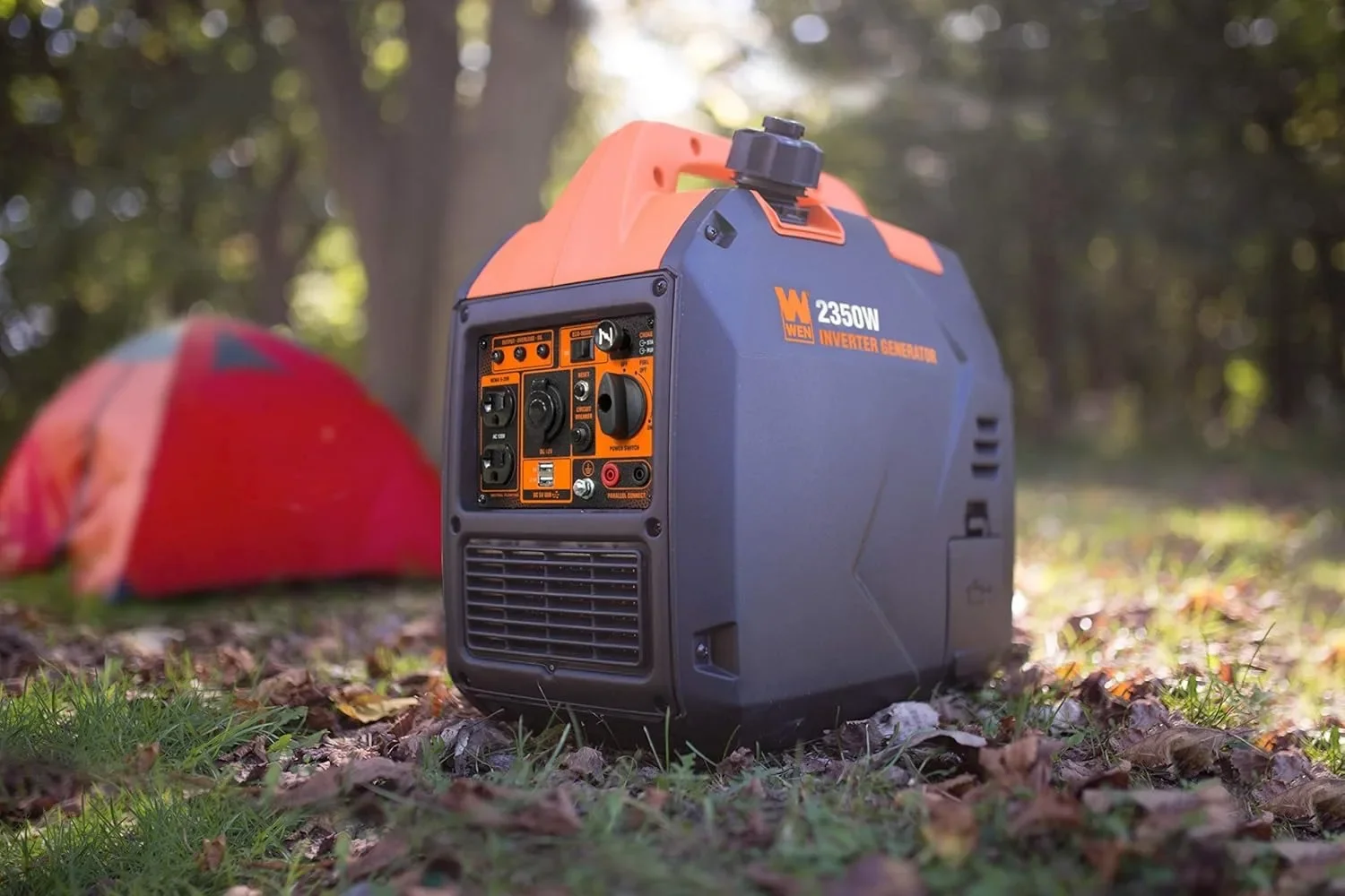 2350-Watt Inverter Generator, Portable and Super Quiet with Fuel Shut-Off for Outdoors Camping Travel Hunting