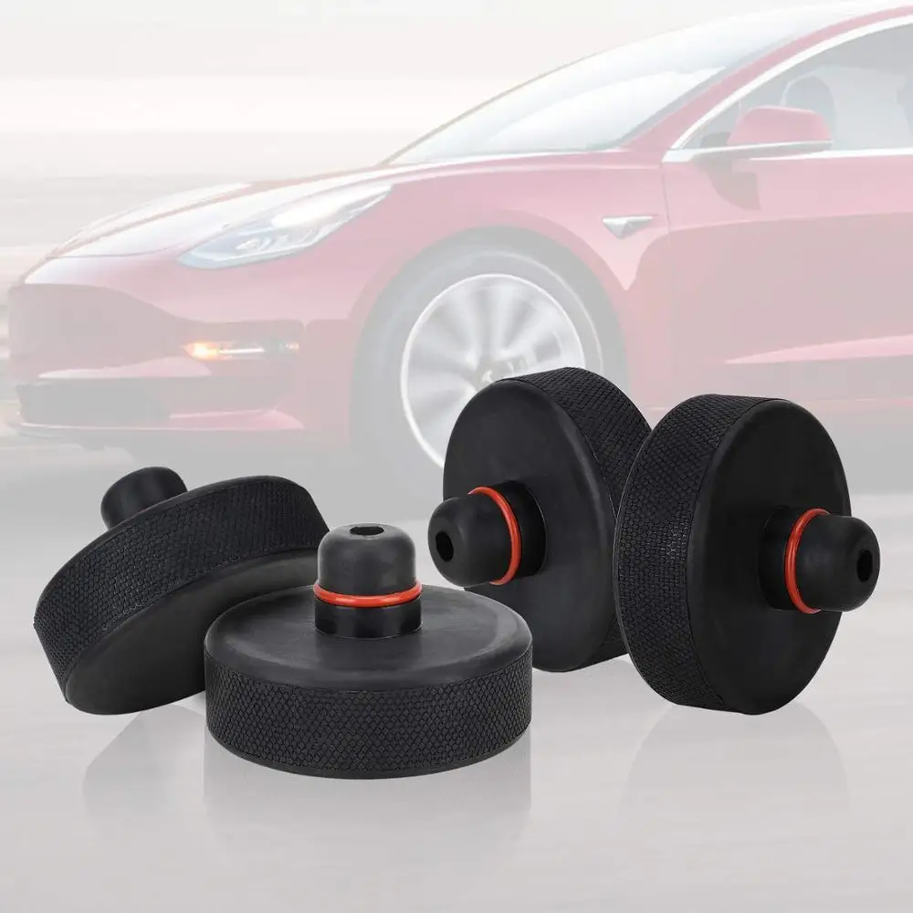 4Pcs Jack Pad for Tesla Model 3 S X Y Rubber Lifting Adapter Tool Chassis Case Jack Lift Point Support Car Accessories 2016-2022