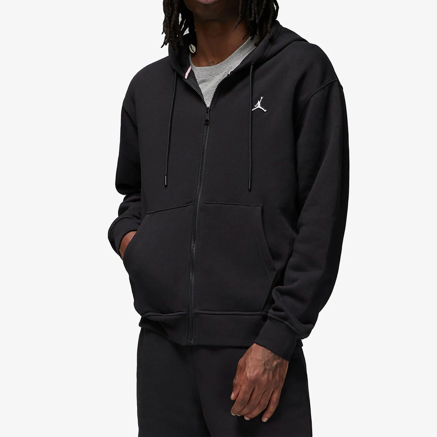 

Genuine Nike JORDAN Men's Knit Fleece Jacket DQ7351-010