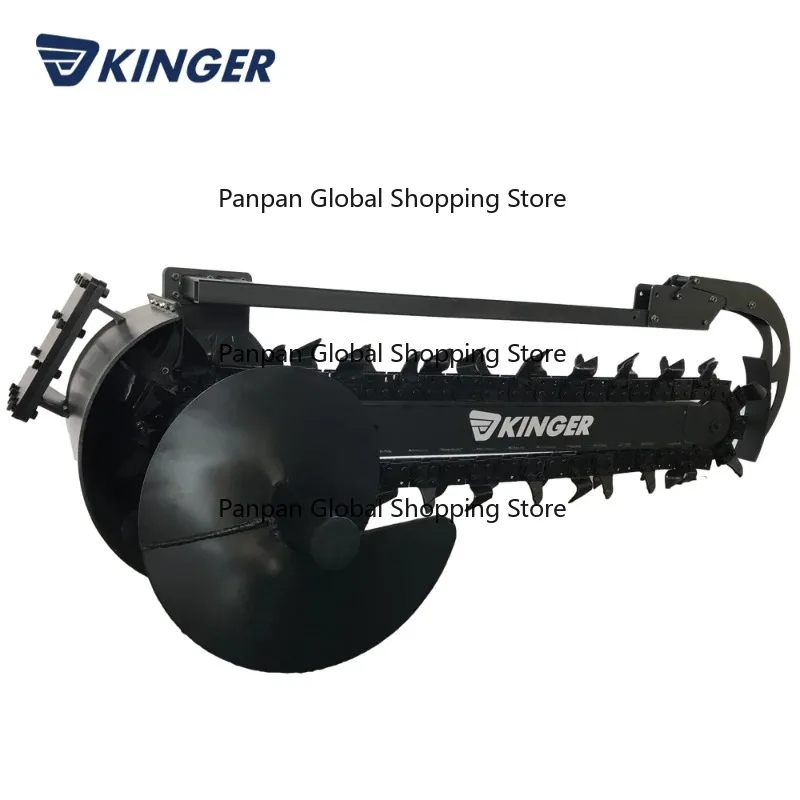 Hot Sale Farm Hydraulic Trencher With Chain Saw Ditching Trenching Machine Excav-ator Trencher