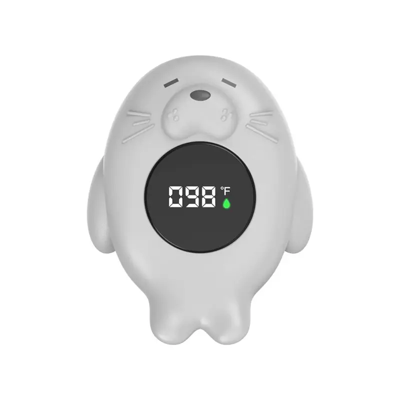 AWAH Baby Bath Thermometer With LED Display, Waterproof Design Featuring Temperature Warning Functionality