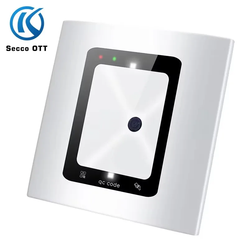 Waterproof Code Scann13.56MHz Wiegand RS232 USB QR Code Reader TTL RS485 Format Dynamic Access Control System 1D2D Recognition N