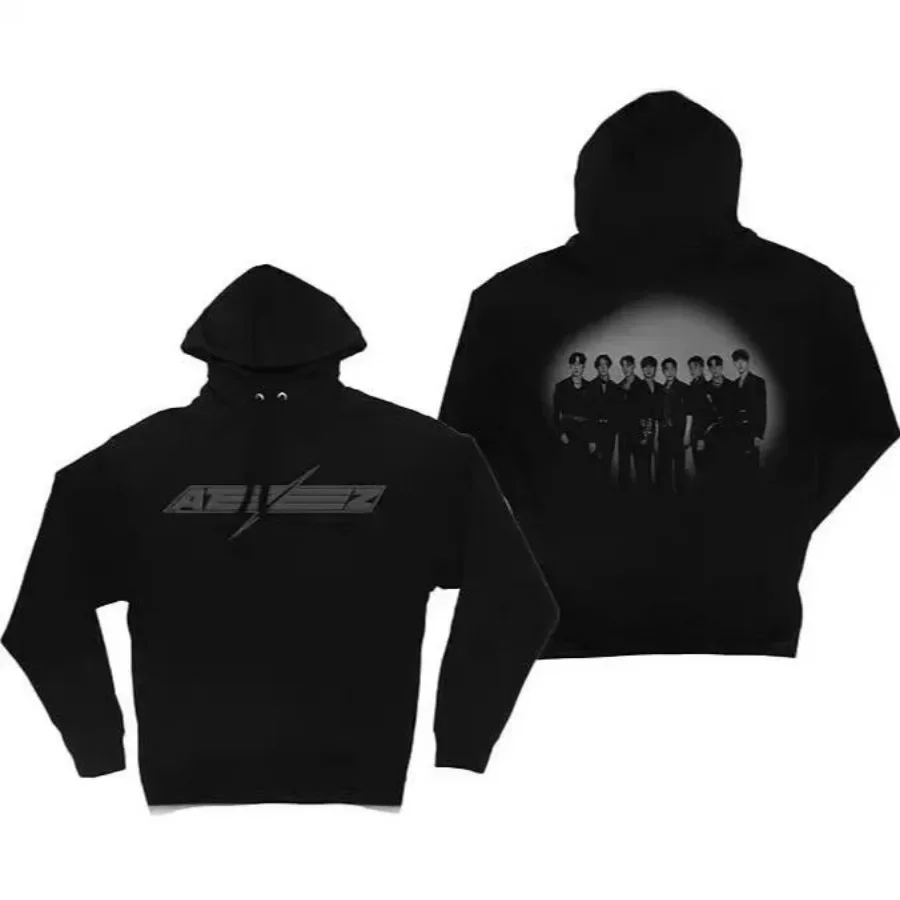 KPOP ATEEZ World Tour Oversized Women/Men Hoodie Sweatshirt Hongjoong Seonghwa Yunho Yeosang San Mingi Wooyoung K-POP Clothes