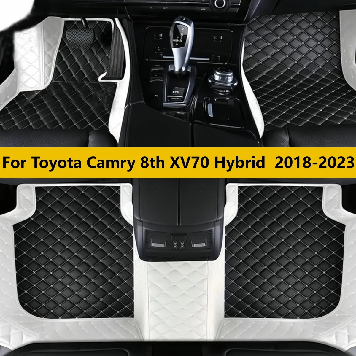

Custom Car Floor Mats For Toyota Camry 8th XV70 Hybrid 2018 2019 2020 2021 2022 2023 Auto Durable Carpet Pads Vehicle Foot Rugs