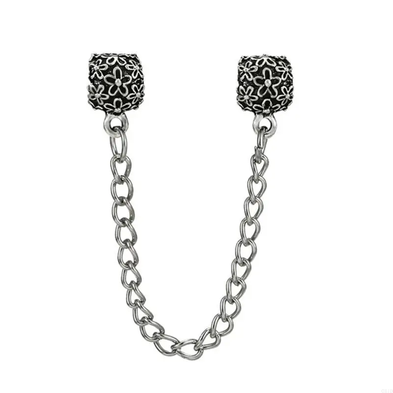Sturdy Metal Safety Chain for Bracelets