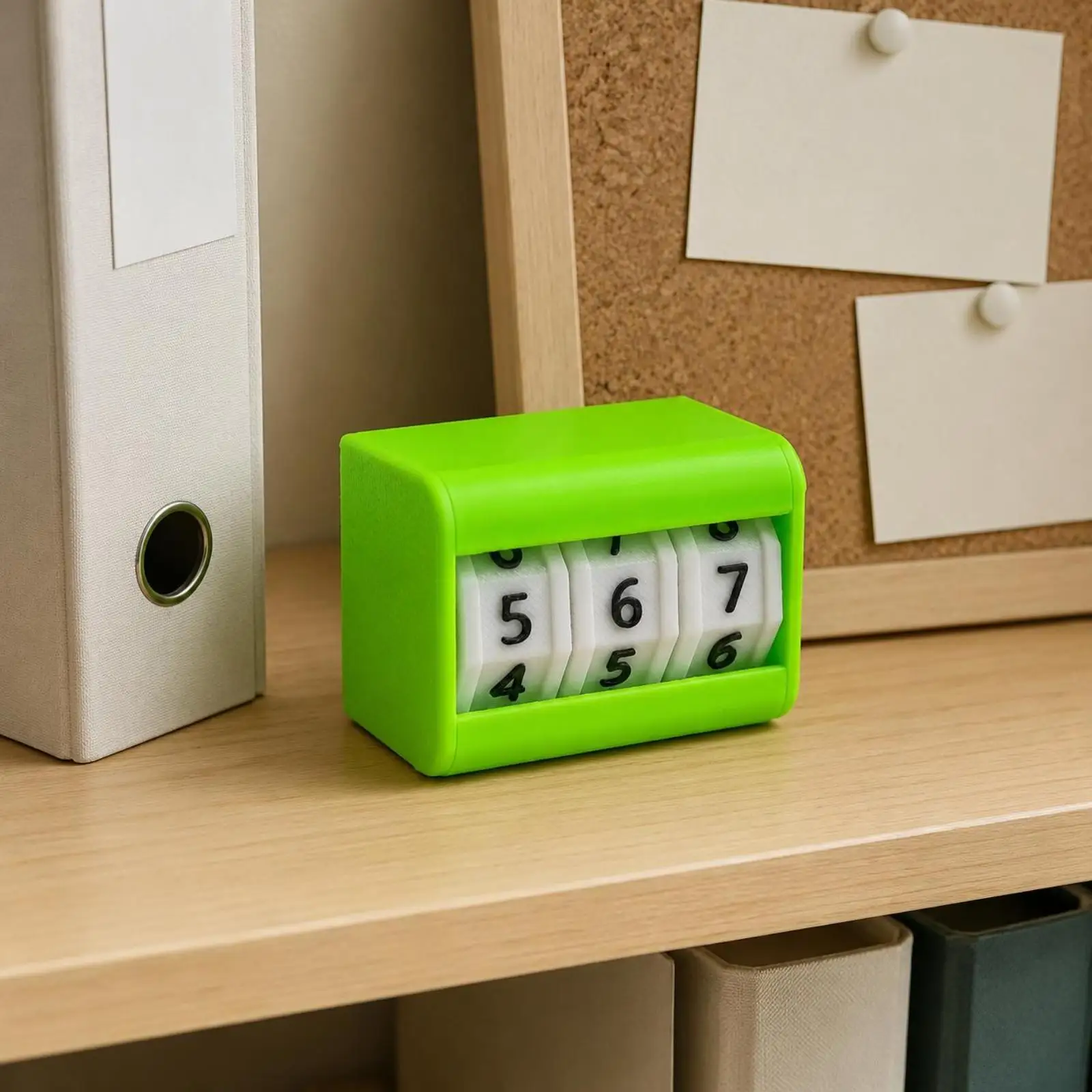 Study Planner Board Desktop Countdown Timer Drum Style Display Desk Clock and Timer for Study and Office Tasks