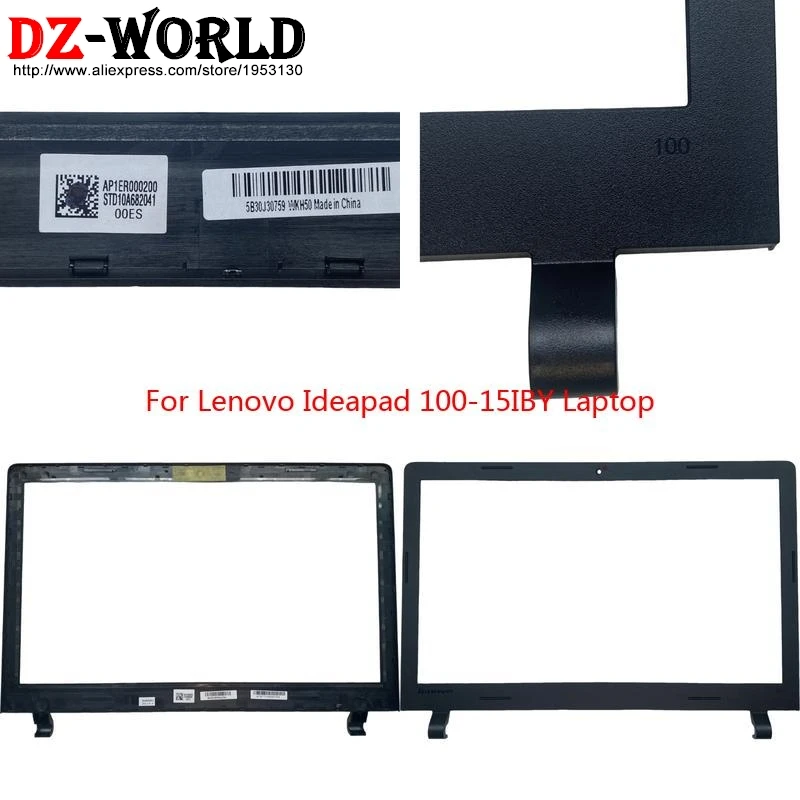 

LCD Bezel Cover Screen Front Frame Shell Case For Lenovo Ideapad 100-15 15IBY Laptop 5B30J30759