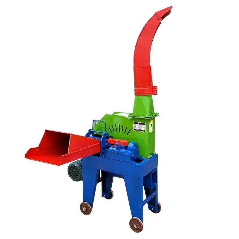 

Small Chaff Cutter Silage Forage Chopper Straw Grass Shredder for Cattle Sheep Livestock Feed Processing