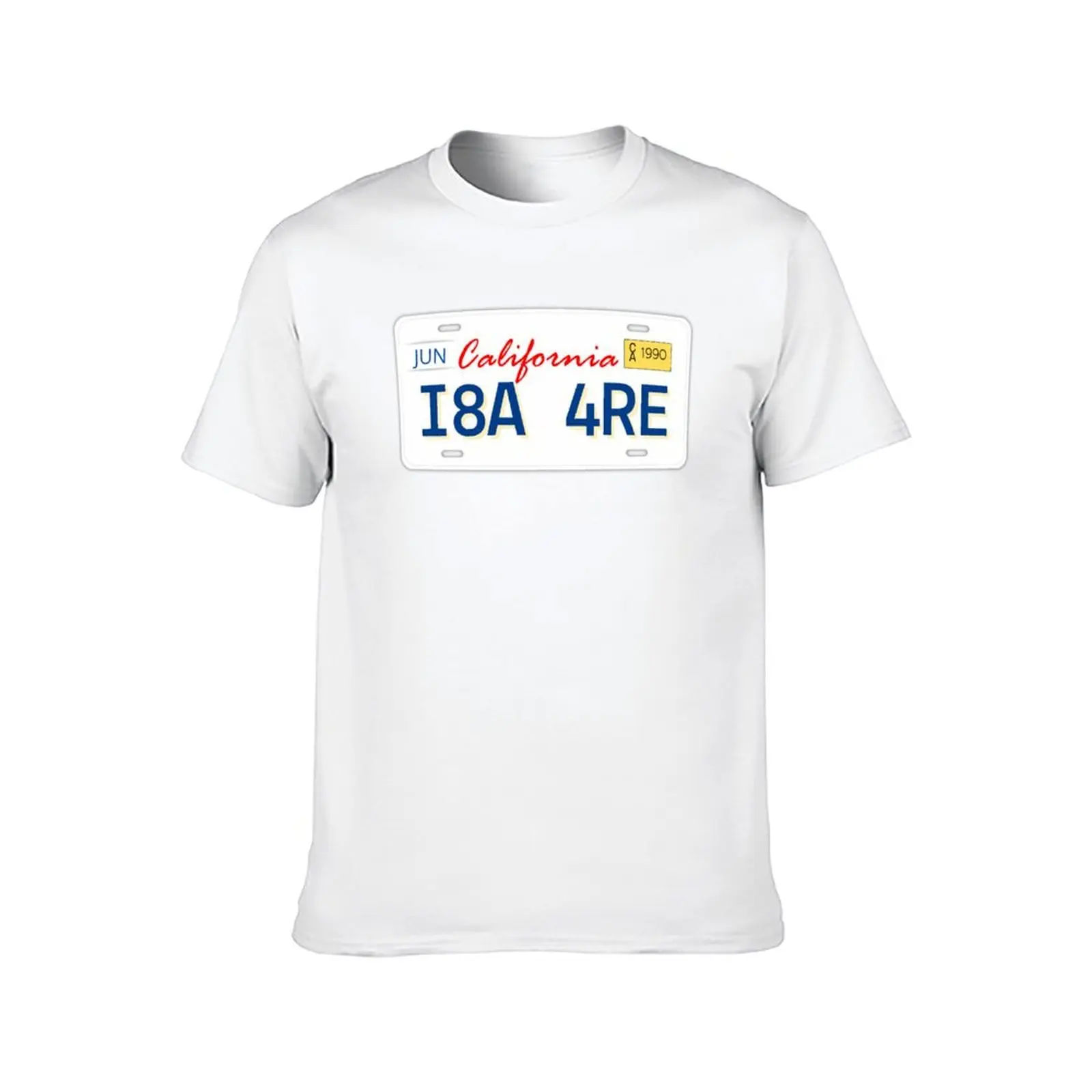 Beverly Hills Inspired California License Plate T-Shirt t shirt man plain man t shirt designer T-Shirt view 2