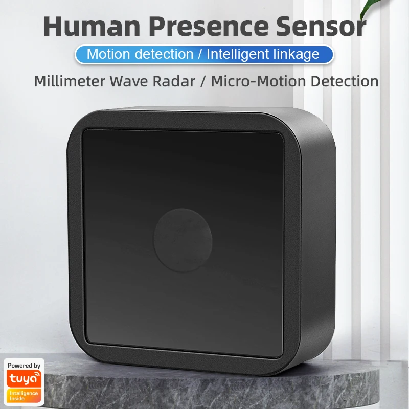 

Tuya WIFI Human Presence Sensor 24G Millimeter Wave Radar Human Static Motion Sensing Smart Life APP