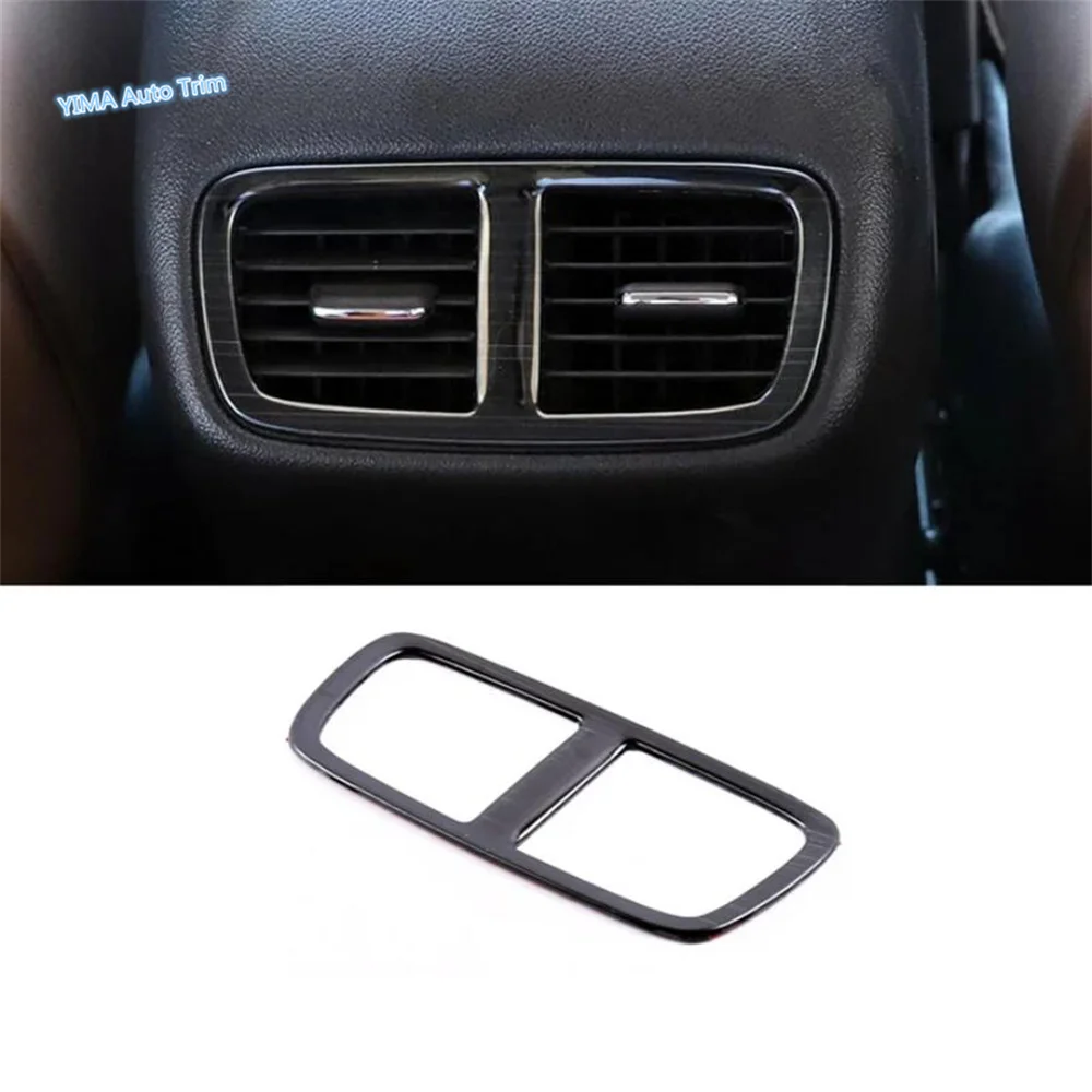 For Opel Insignia GSi / Buick Regal 2017 -2023 Stainless Steel Rear Air Condition Vent Outlet Frame Cover Trim Car Accessories