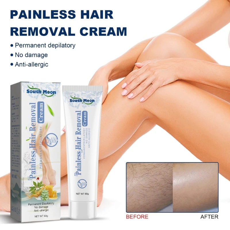 제모 크림 수염 겨드랑이 팔 다리 전용 부품 무통 전신