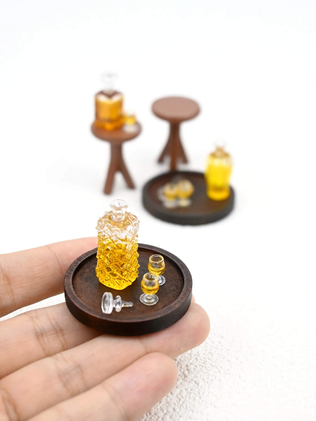 Decoración de Escena de Licores en Miniatura, Accesorios para Casa de Muñecas, Decoraciones para Casa de Muñecas, Decoraciones para Casa de Juguete, Accesorios para Fotografía, Decoraciones de Micropaisajes, Decoraciones en Miniatura, Pequeños Regalos, Obsequios, Artículos de Decoración para el Hogar