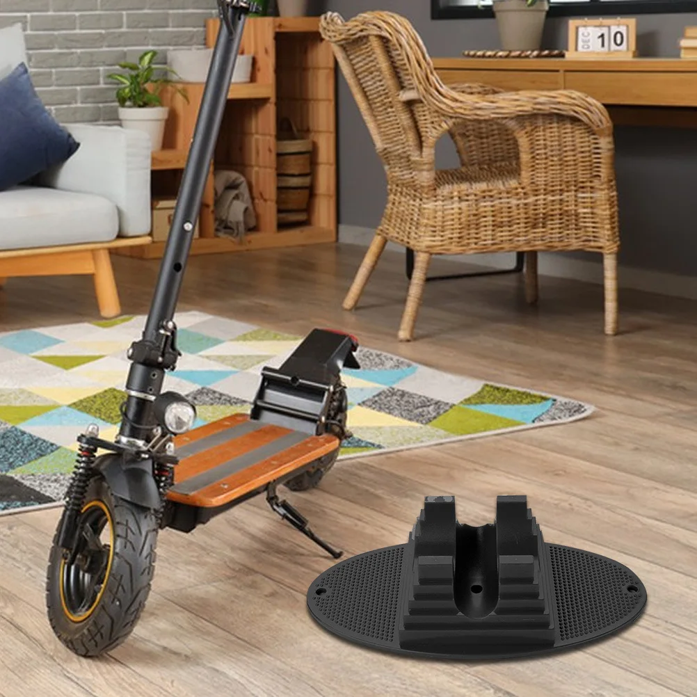 Scooter Parking Rack Wheel Mat Plastic Stand Durable Anti-Friction Holder Universal Scooter Accessories Skateboard Storage