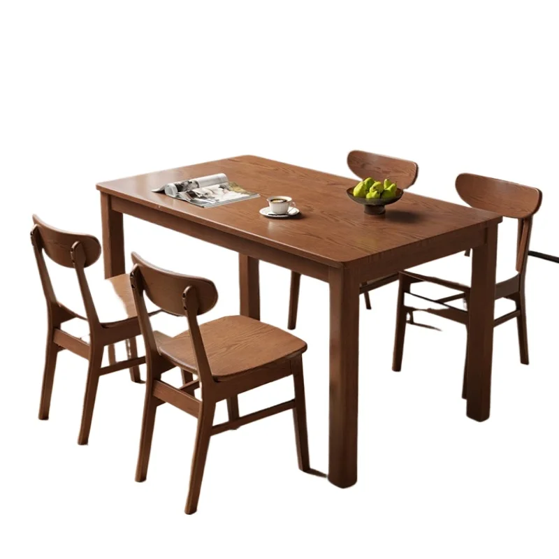 

Rectangle wabi style dining ta ble Chinese style din ing tab le All solid wood Chinese antique dining table