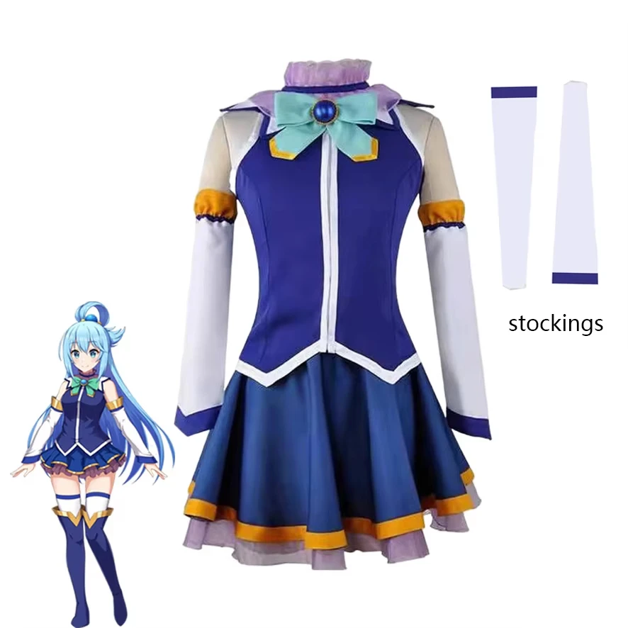 anime-kono-subarashī-sekai-ni-shukufuku-wo-la-bendicion-de-dios-en-este-maravilloso-mundo-aqua-cosplay-disfraces-ninas-falda-uniforme