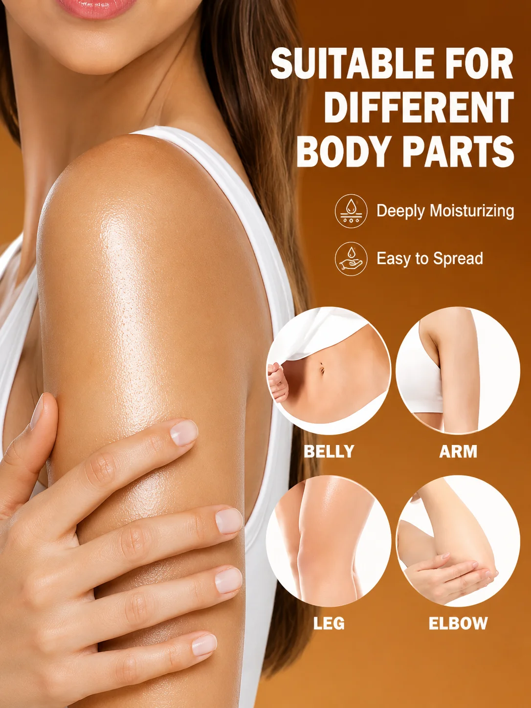 Firming Body Essential Oil for Women Men Massage Skin Tightening and Shaping Care
