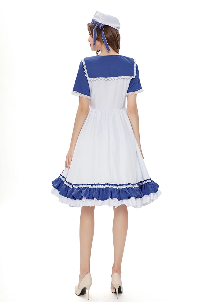 loween Alice Lolita Cosplay Costume Sailor Suit Anime Girl Navy orm Traditional Chinese Ethnic Women's Clothing