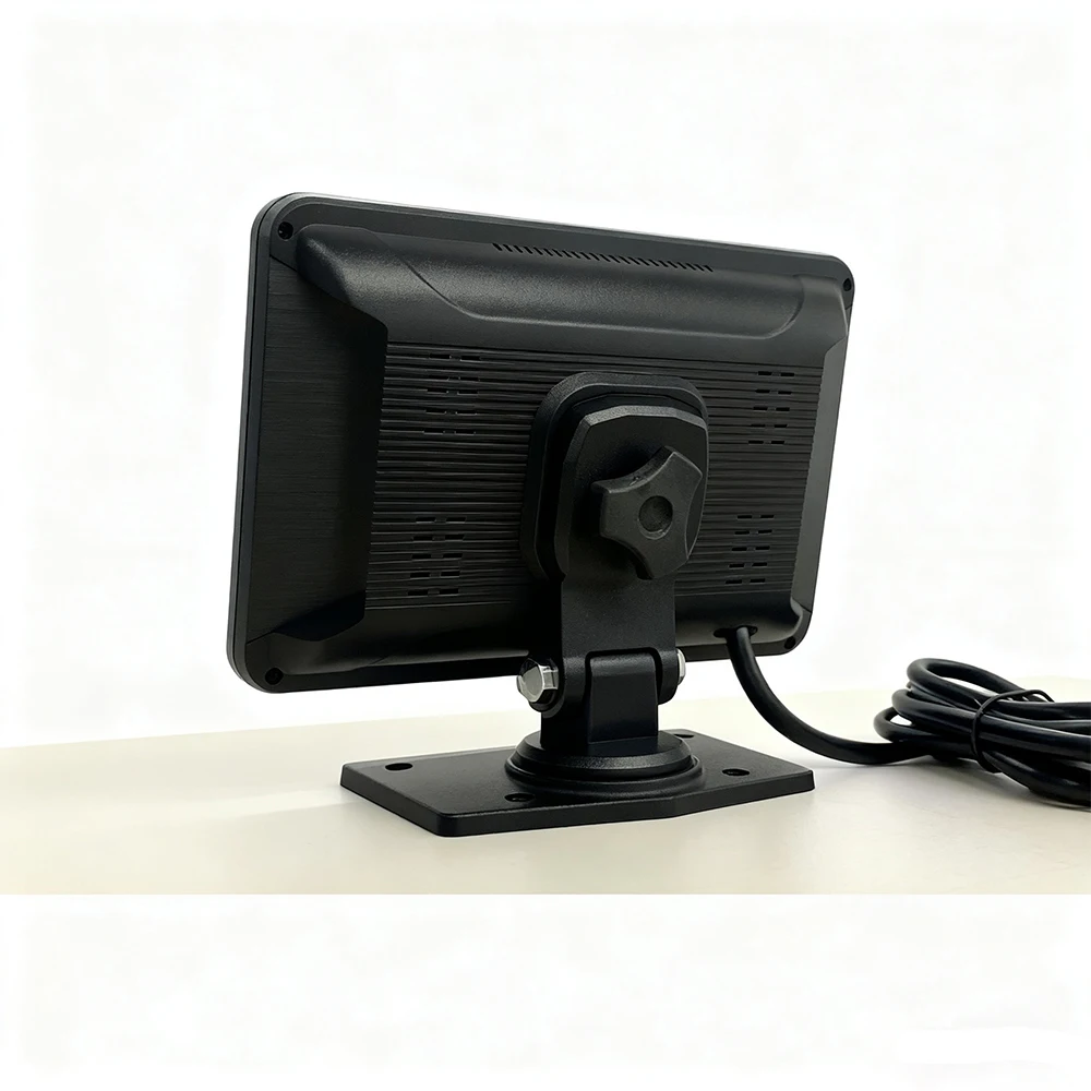 كاميرا عكسية تعمل باللمس للوسائط المتعددة مقاس 7 بوصة للسيارات والشاحنات لوحة قيادة مقاومة للماء مستشعر صورة Carcam AHD #3