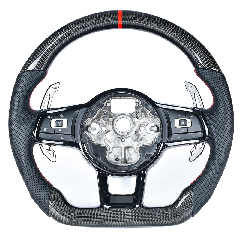 

Steering Wheel For Volkswagen Golf R GTI MK6 MK7 MK8