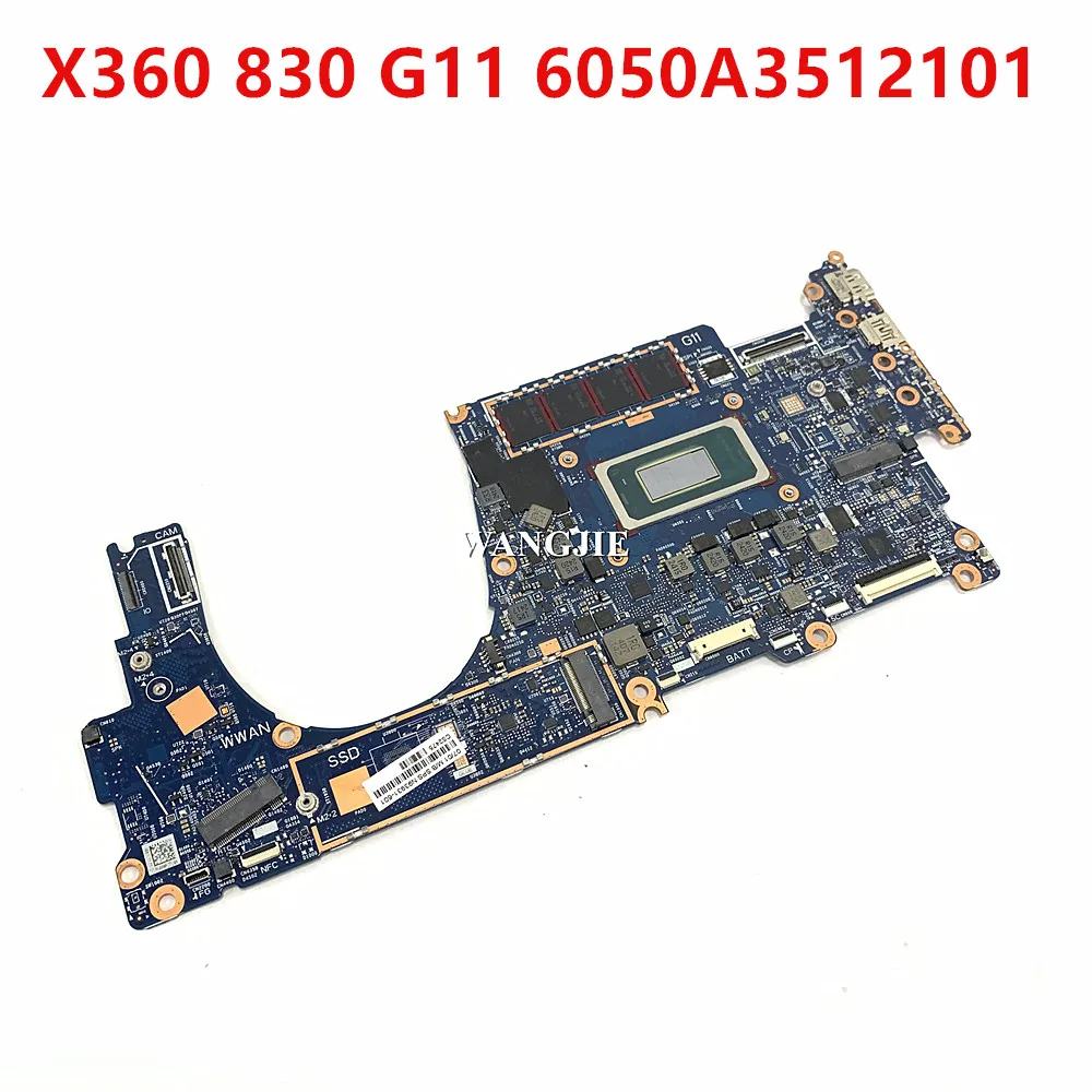 

For HP X360 830 G11 Laptop Motherboard HSN-I45C-3MB N93934-601 N93931-601 16G RAM On Board 100% Working