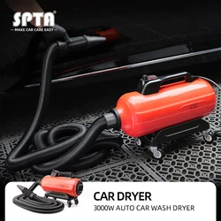 SPTA Air Cannon Dryer Blower Powerful Car Detailing Flexible Hose Auto Wash Drying Machine