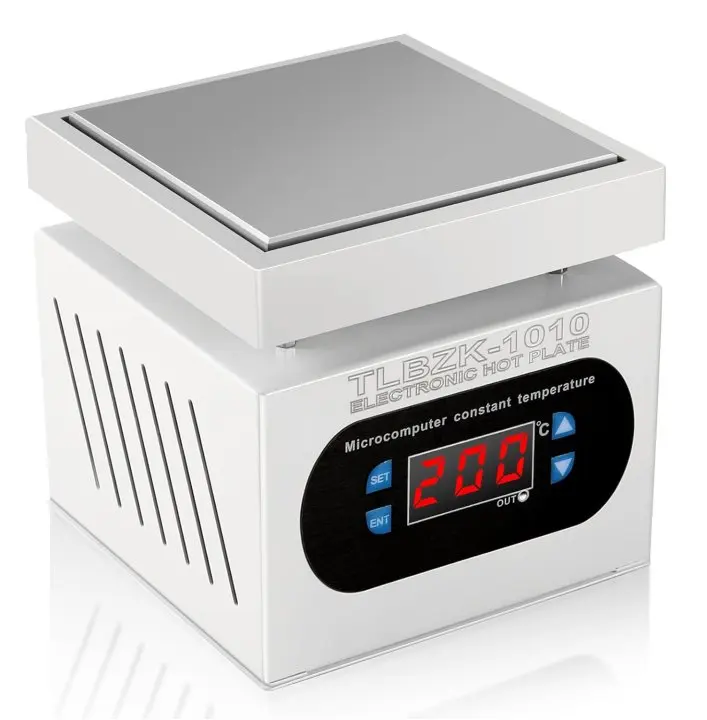 LED-Digitalanzeige Vorheizplattform 150*150mm Einstellbare Konstanttemperatur Heizplatte 0-400°C ℃ Heizstation für PCB-Schweißarbeiten, Demontage und Reparatur von Handybildschirmen