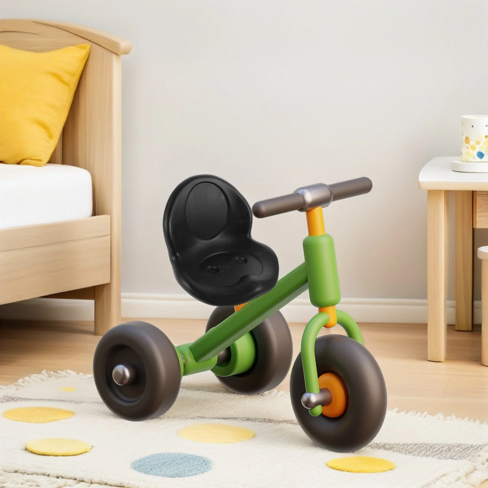 1 conjunto universal crianças triciclo assento engrossado confortável sela da bicicleta para triciclos da criança carrinhos durável almofada do assento traseiro