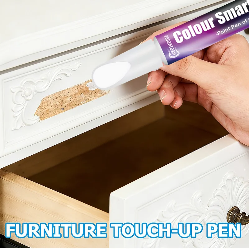 New White complementary coating agent: wood furniture repair, suitable for tables, chairs, door handles, car bodies, etc.