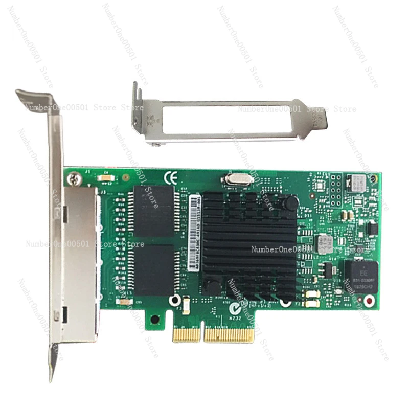 

I350-T4 PCI-E Four-port Gigabit Server Network Interface Card Original NHI350 AM4 Chip